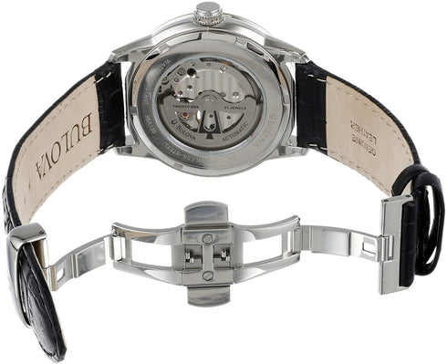 Orologio Automatico Uomo Bulova 96A135 Skeleton Dial Acciaio pelle | Gioiellitosti.it